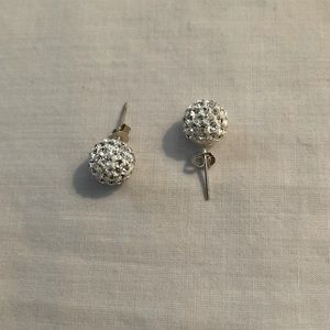 Glitzy ball earrings